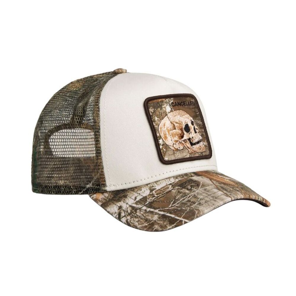 Goorin Bros Trucker Hat Realtree Edge Cancelled Skull Unisex Camouflage 101-2986